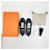 Hermès Bouncing Sneaker in pelle di vitello e scamosciato Nero Arancione - vista 7