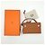 Hermès Hermesnap Portafoglio Gold Epsom D'oro Cammello - vista 10