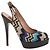 Missoni Multicolour Strick Slingback Plateauschuhe Mehrfarben - Ansicht 2