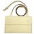 Hermès Portafoglio Walletbag Hermesnap in pelle Epsom Giallo Milton Crema