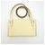 Hermès Portafoglio Walletbag Hermesnap in pelle Epsom Giallo Milton Crema - vista 2