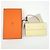 Hermès Portafoglio Walletbag Hermesnap in pelle Epsom Giallo Milton Crema - vista 9