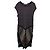Missoni Strick-Minikleid in Schwarz-Violett Lila