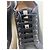Marni Sneakers Platform in Pelle Nero Bianco - vista 3