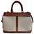 Céline Celine Cabas de France Borsa 2 in 1/Borsa a Spalla Marrone - vista 2