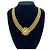 Collana Choker Chanel Vintage Gold D'oro - vista 10