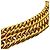 Collana Choker Chanel Vintage Gold D'oro - vista 5