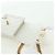 CHANEL Matelasse Chain Shoulder Bag Leather 2way White Gold CC Auth 179581SAM Bianco D'oro - vista 22