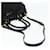 Borsa PRADA Nylon 2way Nera Oro Auth ka4261 Nero D'oro - vista 9