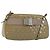 Borsa Salvatore Ferragamo Vala Chain in pelle vernice Silver Beige Auth 179215A Argento