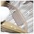 Borsa Salvatore Ferragamo Vala Chain in pelle vernice Silver Beige Auth 179215A Argento - vista 12