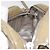 Borsa Salvatore Ferragamo Vala Chain in pelle vernice Silver Beige Auth 179215A Argento - vista 20