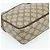Clutch GUCCI GG Supreme in PVC Beige Marrone Oro 89 01 044 Auth am11575 D'oro - vista 9