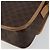 Céline Borsa a tracolla CELINE Macadam Canvas PVC Pelle Marrone Oro Auth mr2468A D'oro - vista 15
