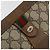 Clutch GUCCI GG Supreme Web Sherry Line in PVC Beige 89 01 032 Auth 177611 - vista 12