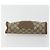 Clutch GUCCI GG Supreme Web Sherry Line in PVC Beige 89 01 032 Auth 177611 - vista 7