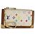 LOUIS VUITTON Monogram Multicolor Pochette Cles Weiß M92655 Auth 179112