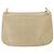 Borsa a Spalla con Catena PRADA in Pelle Beige Argento Auth 180139 - vista 2