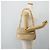 Borsa a Spalla con Catena PRADA in Pelle Beige Argento Auth 180139 - vista 24