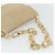 Borsa a Spalla con Catena PRADA in Pelle Beige Argento Auth 180139 - vista 7