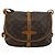LOUIS VUITTON Borsa a Spalla Monogram Saumur 30 M42256 LV Auth ka4312 Monogramma - vista 2