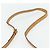 Céline CELINE Borsa a Spalla Macadam Canvas Medallion PVC Pelle Marrone Oro Auth ep14618 D'oro - vista 8