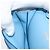 Borsa a tracolla BURBERRY Shoulder Pouch in pelle azzurro oro Auth 178979V D'oro Blu chiaro - vista 22