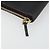 Saffiano Cartera larga PRADA de piel Safiano Negro Oro Auth bs35081 Dorado - vista 8