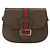 Borsa a tracolla GUCCI Web Sherry Line in pelle marrone oro rosso Auth 180133 D'oro - vista 13