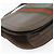 Borsa a tracolla GUCCI Web Sherry Line in pelle marrone oro rosso Auth 180133 D'oro - vista 16