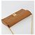 Borsa a Spalla MCM Vicetos Logogram Chain in Pelle Marrone Oro Auth mr2451V D'oro - vista 6