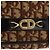 Borsa a Spalla con Catena Christian Dior Trotter Canvas Marrone Oro Auth 179423 D'oro - vista 14