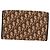 Borsa a Spalla con Catena Christian Dior Trotter Canvas Marrone Oro Auth 179423 D'oro - vista 3