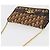 Borsa a Spalla con Catena Christian Dior Trotter Canvas Marrone Oro Auth 179423 D'oro - vista 6