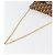 Borsa a Spalla con Catena Christian Dior Trotter Canvas Marrone Oro Auth 179423 D'oro - vista 7