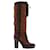 Yves Saint Laurent Bottes marron  - vue 1