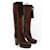 Yves Saint Laurent Bottes marron  - vue 3