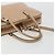 Borsa a mano VALENTINO in pelle 2way Beige Oro Auth hk3733A D'oro - vista 7