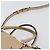 Borsa a mano VALENTINO in pelle 2way Beige Oro Auth hk3733A D'oro - vista 8