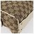 Bolso Tote GUCCI GG Canvas Beige Oro 169971 Auth BA12582 Dorado - vista 9