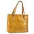 LOUIS VUITTON Borsa a mano Monogram Vernis Houston Beige M91004 LV Auth 179151