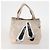 Borsa a Spalla Salvatore Ferragamo Nylon 2 Set Rosa Marrone Scuro Auth bs34893 - vista 10
