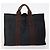 Hermès HERMES Fourre Tout Tote Bag Canvas 5 Set Navy Black Khaki Auth fm5354 Nero Cachi Blu navy - vista 7
