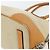 Borsa PRADA in tela beige argento Auth 180028 - vista 15