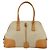 Borsa PRADA in tela beige argento Auth 180028 - vista 2