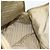 Borsa PRADA in tela beige argento Auth 180028 - vista 23