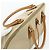 Borsa PRADA in tela beige argento Auth 180028 - vista 6