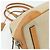 Borsa PRADA in tela beige argento Auth 180028 - vista 8