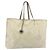 BOTTEGA VENETA Borsa Tote Intretti in Nylon Beige Auth ka4351