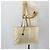 BOTTEGA VENETA Borsa Tote Intretti in Nylon Beige Auth ka4351 - vista 19